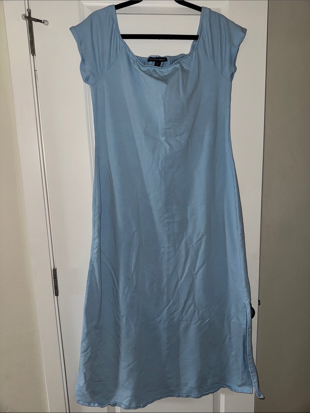 Boston Proper Light Blue Maxi Dress